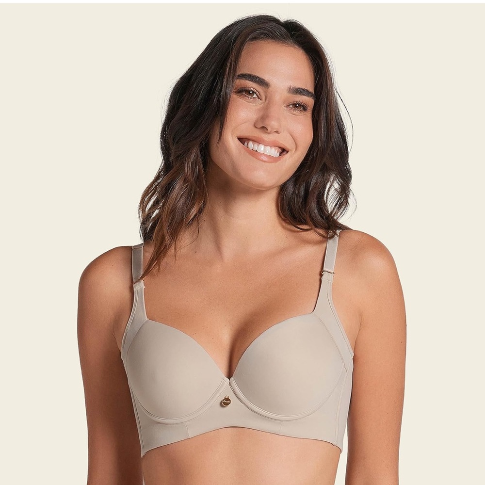 Elegant Beige Underwire Bra